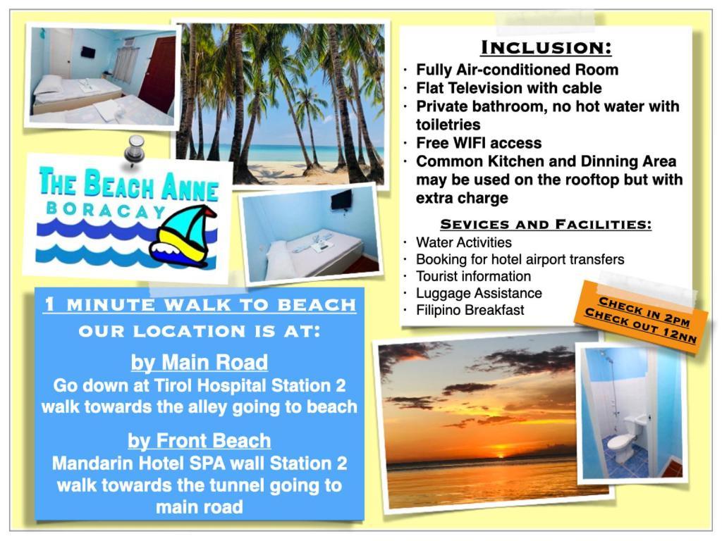 The Beach Anne Boracay Balabag  Kültér fotó